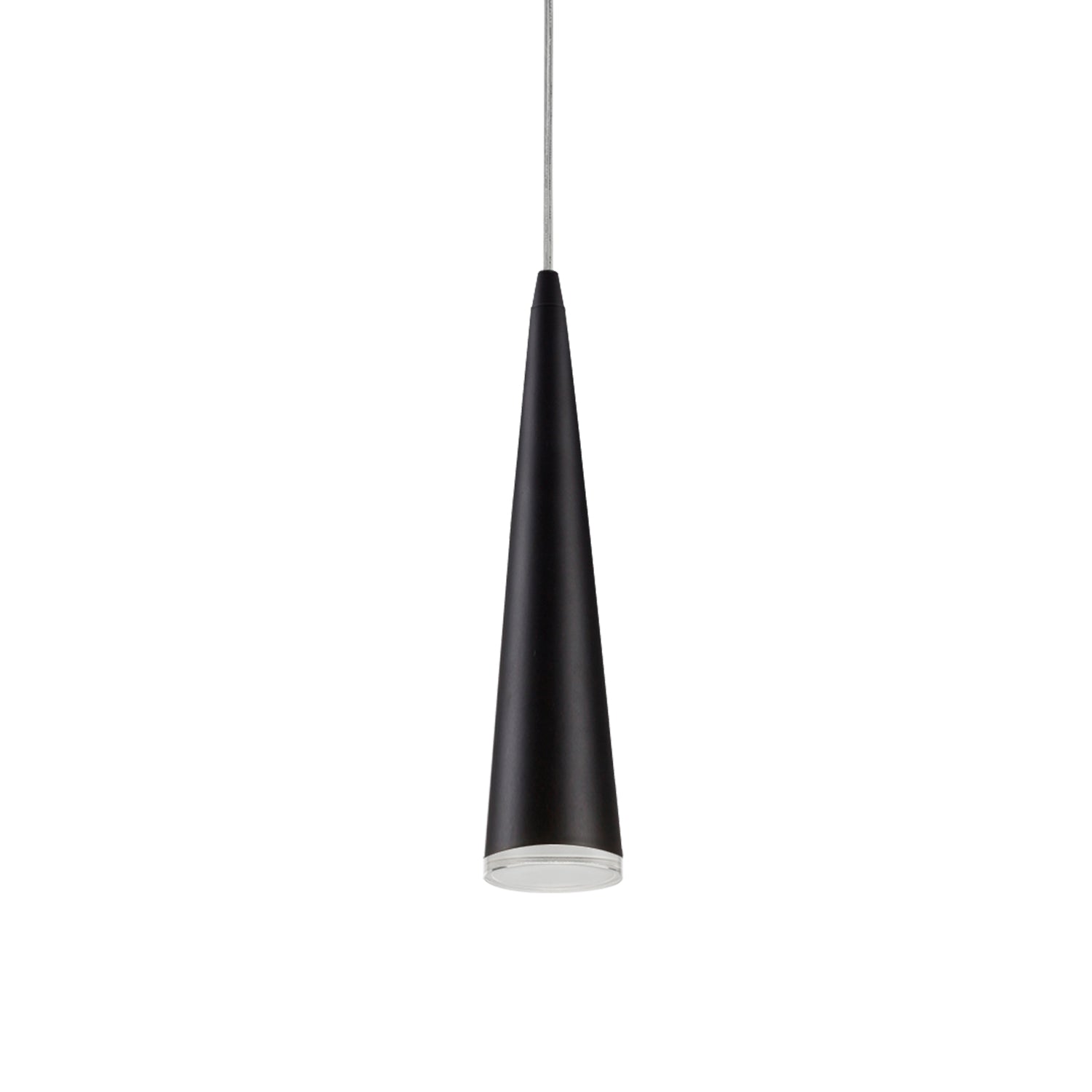 Mina 12-in Brushed Nickel LED Pendant