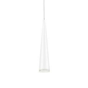 Mina 12-in Brushed Nickel LED Pendant