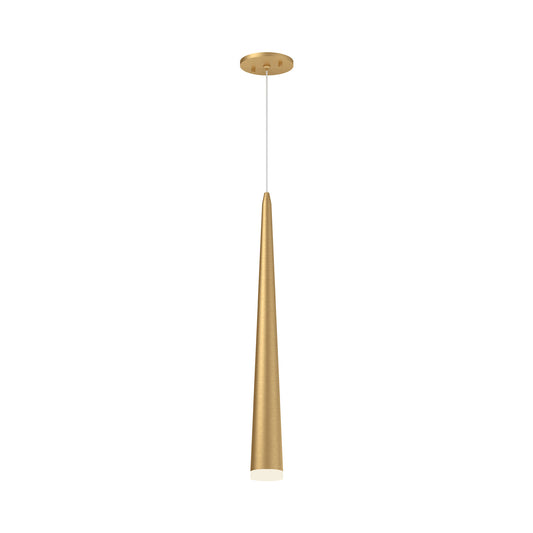 Mina 24-in Brushed Nickel LED Pendant