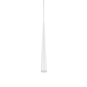Mina 24-in Brushed Nickel LED Pendant