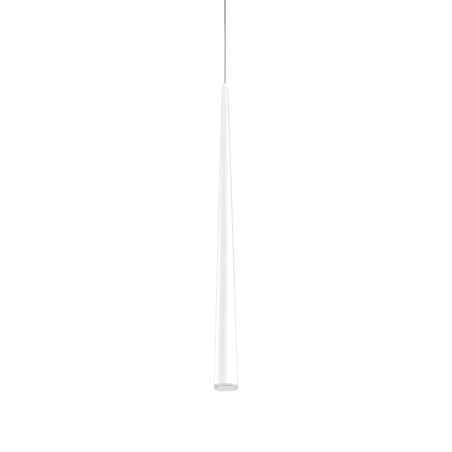 Mina 36-in Brushed Nickel LED Pendant