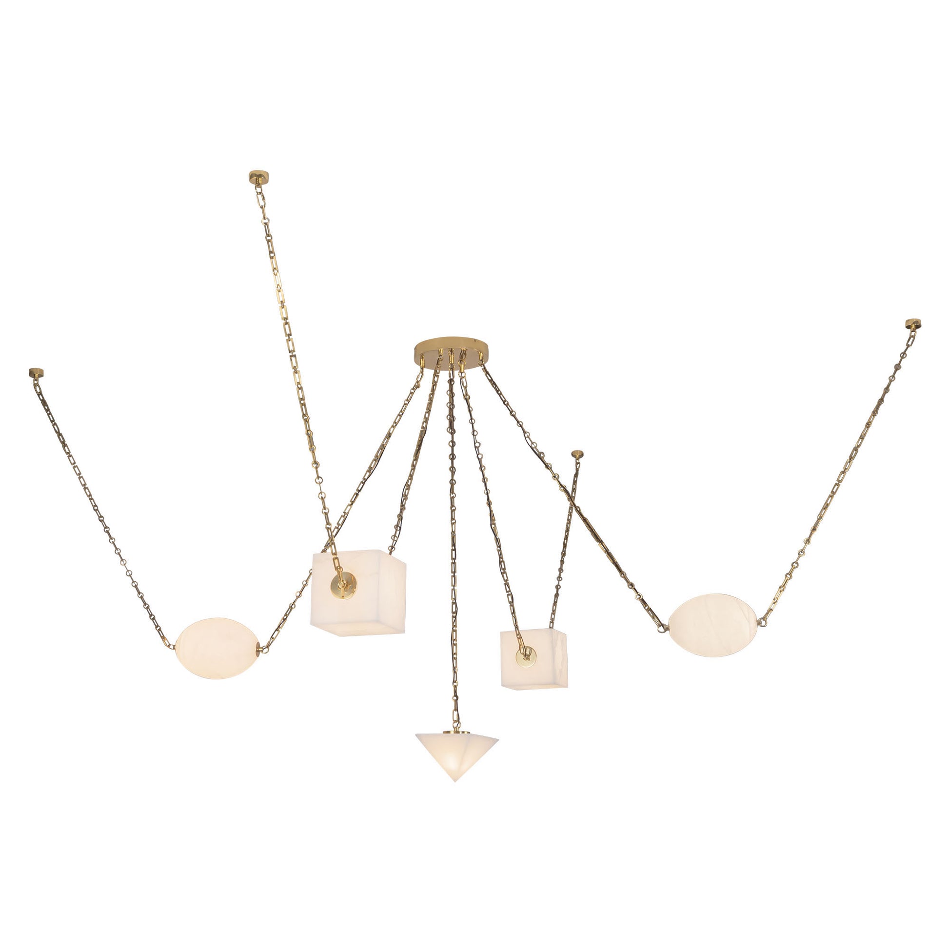 Mineral Chandelier