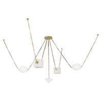 Mineral Chandelier