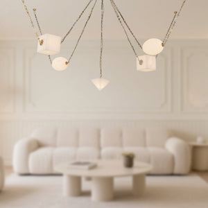 Mineral Chandelier