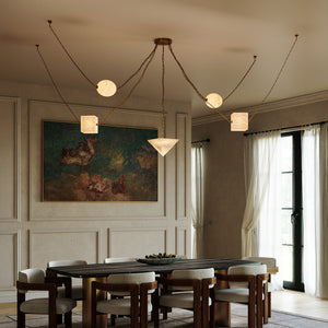 Mineral Chandelier