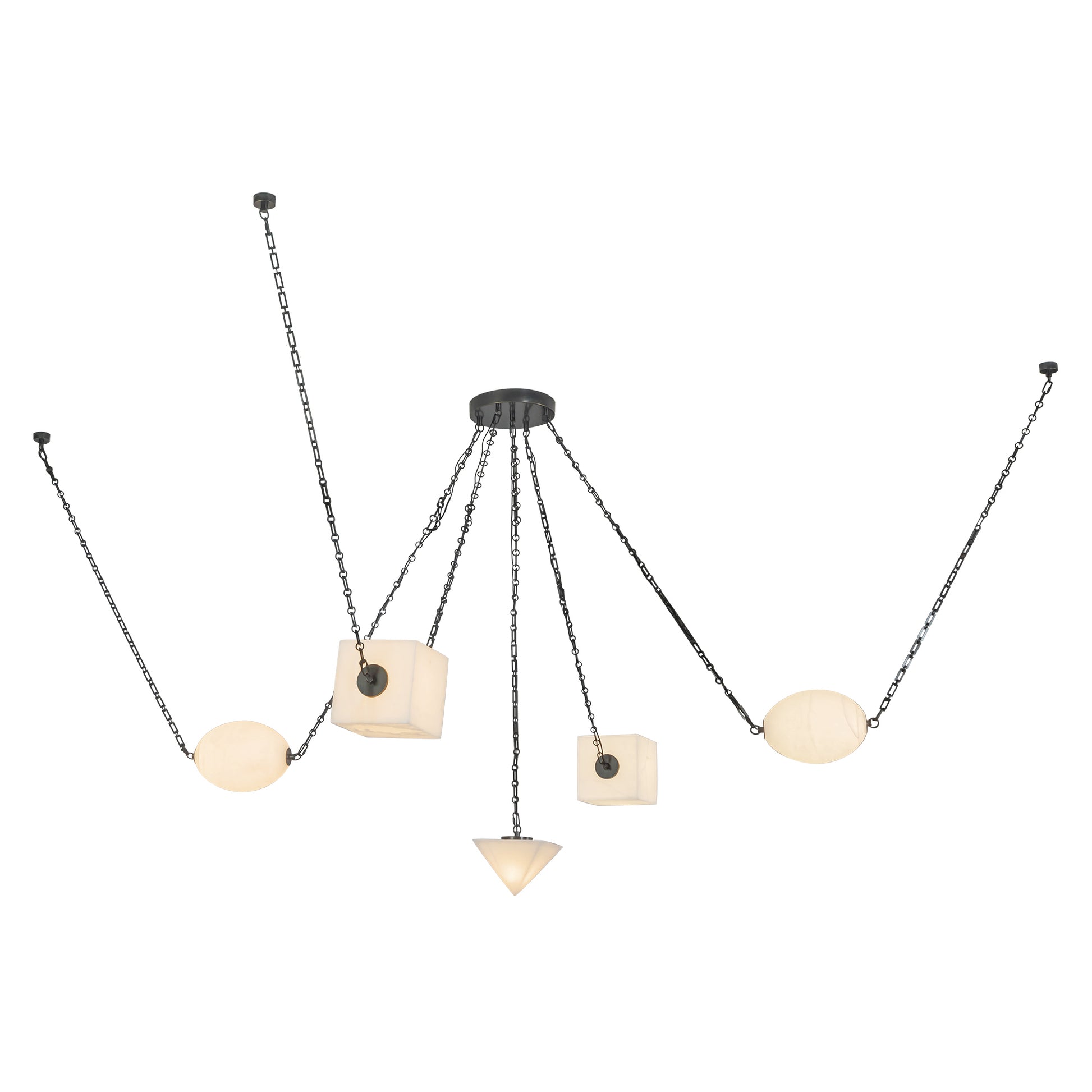Mineral Chandelier
