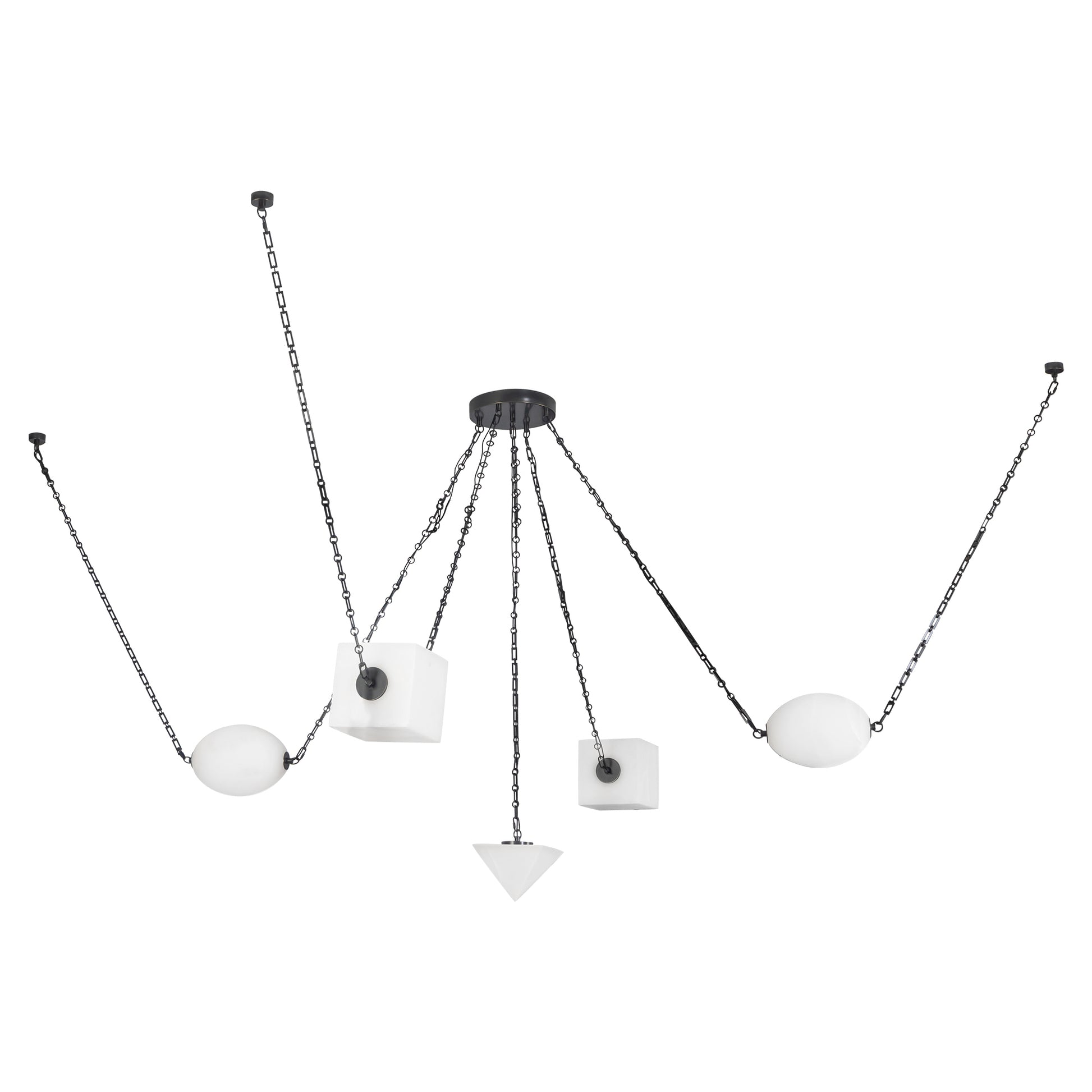 Mineral Chandelier