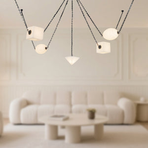 Mineral Chandelier