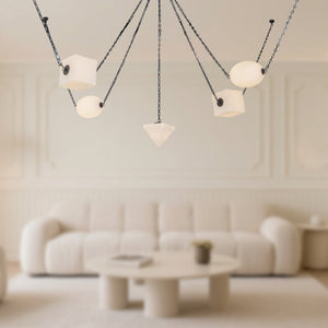 Mineral Chandelier