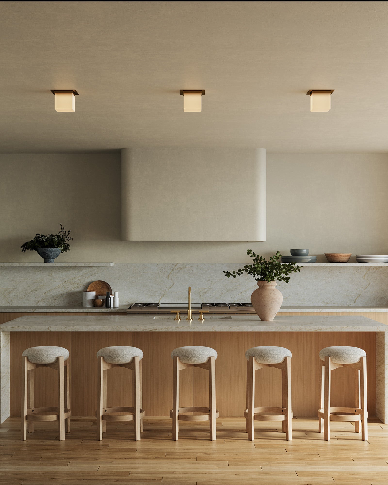 Mineral Flush Mount