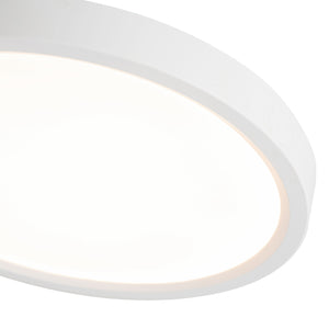Mio 5-in White LED Flush Mount