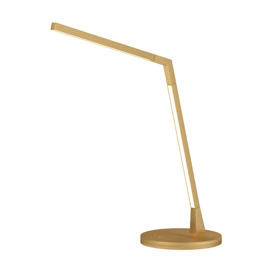 Miter 17-in White LED Table Lamp