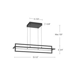 Mondrian Linear Pendant