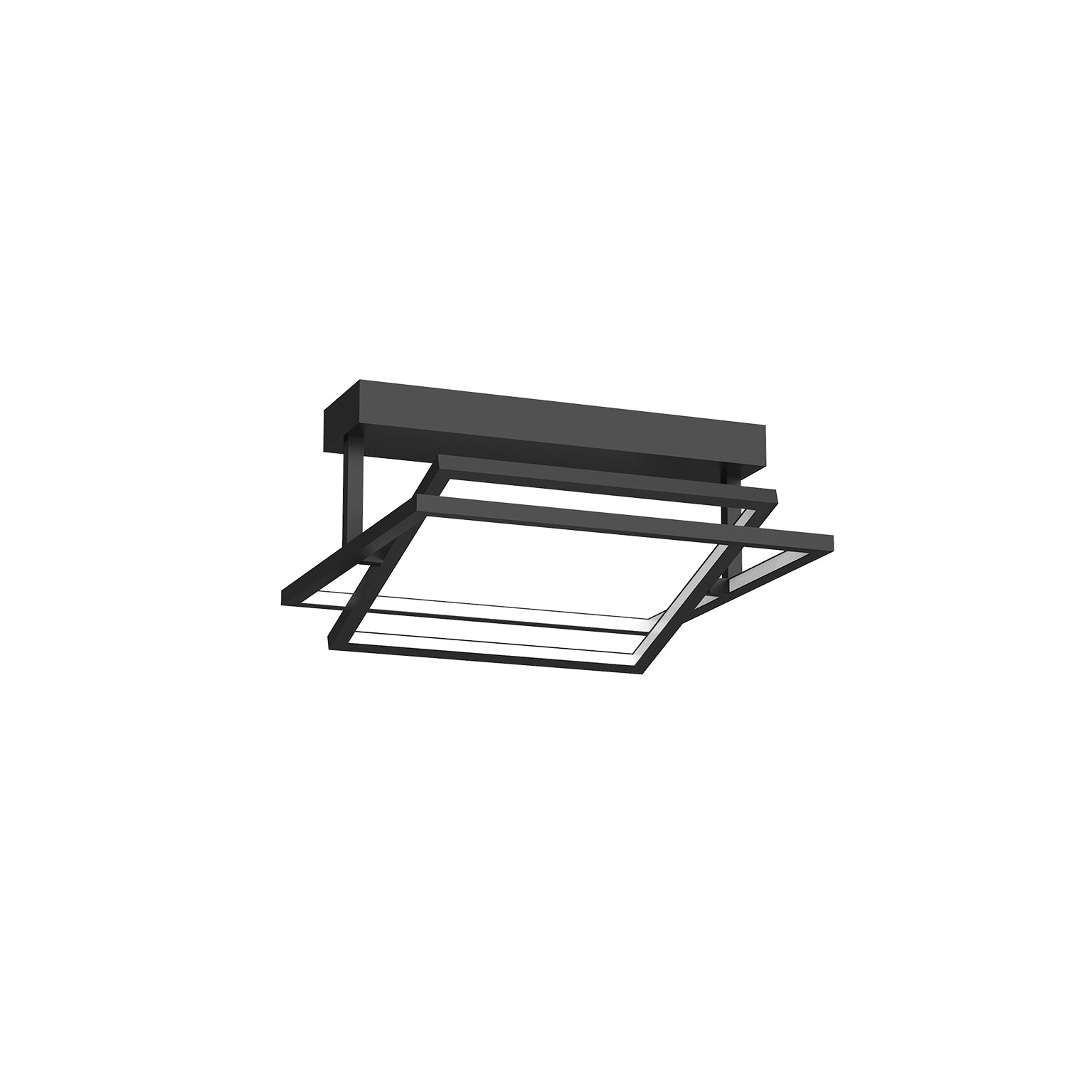 Mondrian 16-in Flush Mount