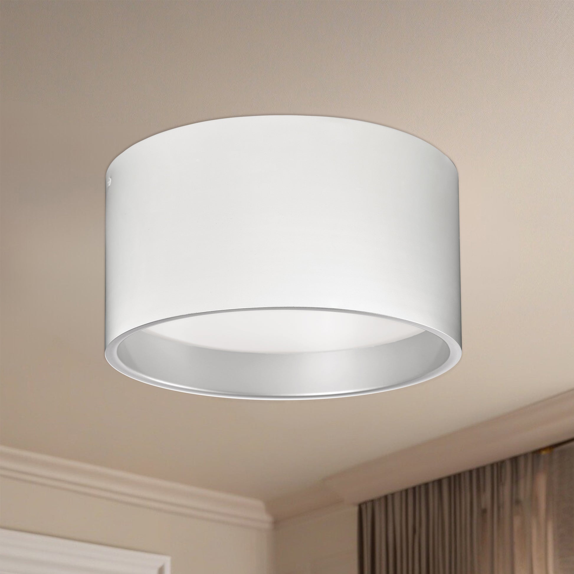 Mousinni 14-in Flush Mount