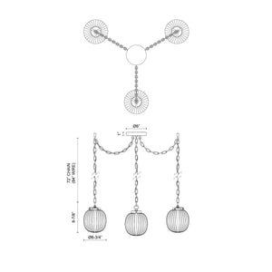 Cherise Multi Pendant