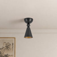 Murphy 4-in Semi-Flush Mount