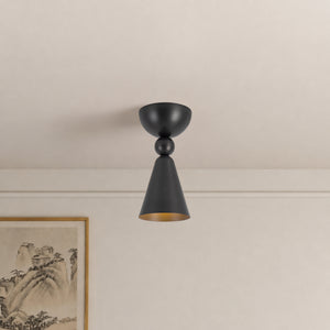 Murphy 4-in Semi-Flush Mount