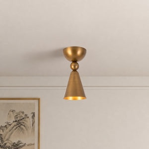 Murphy 4-in Semi-Flush Mount