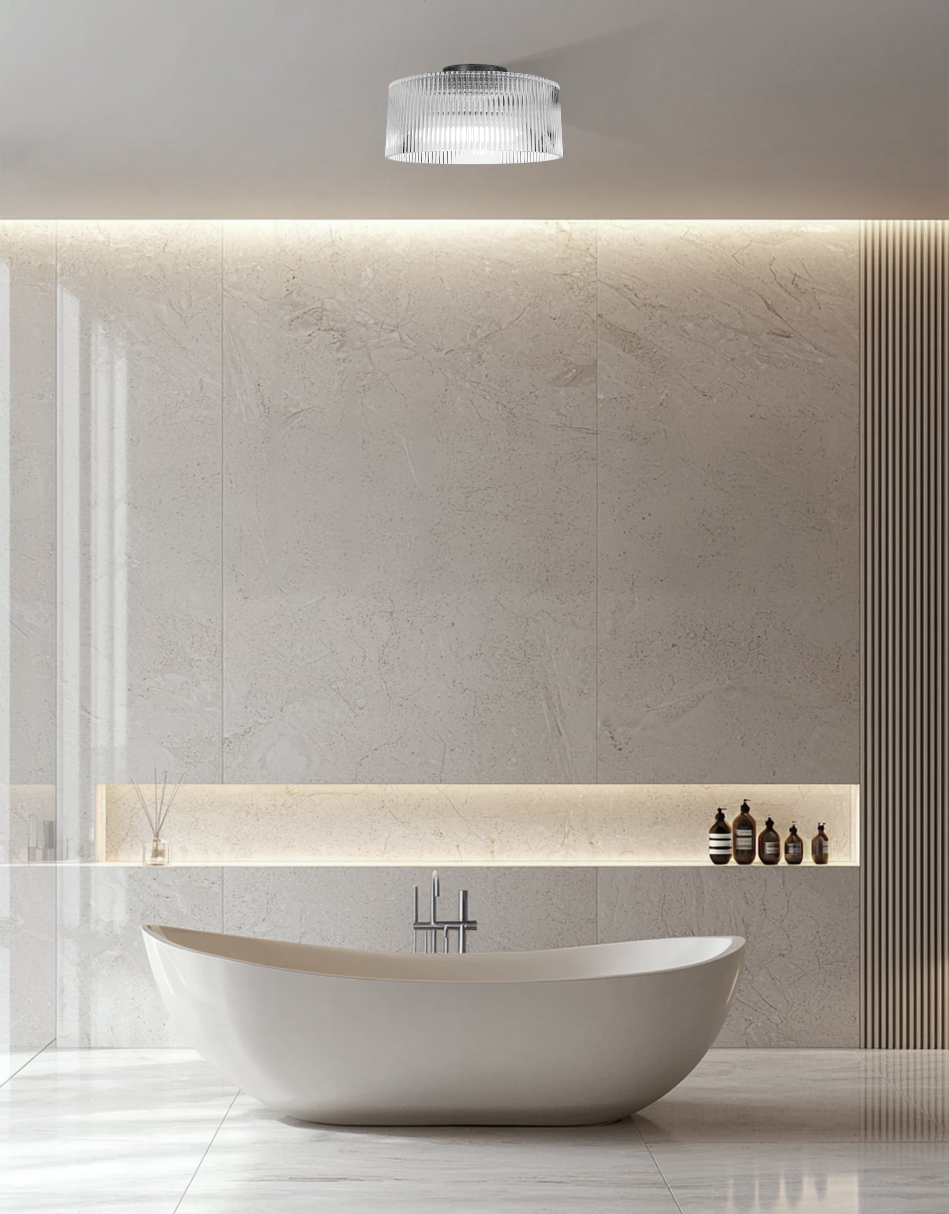 Nadine 1LT Flush Mount