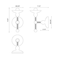 Nadine Wall/Vanity Light