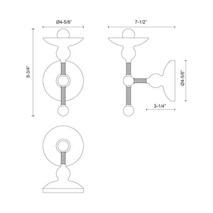Nadine Wall/Vanity Light