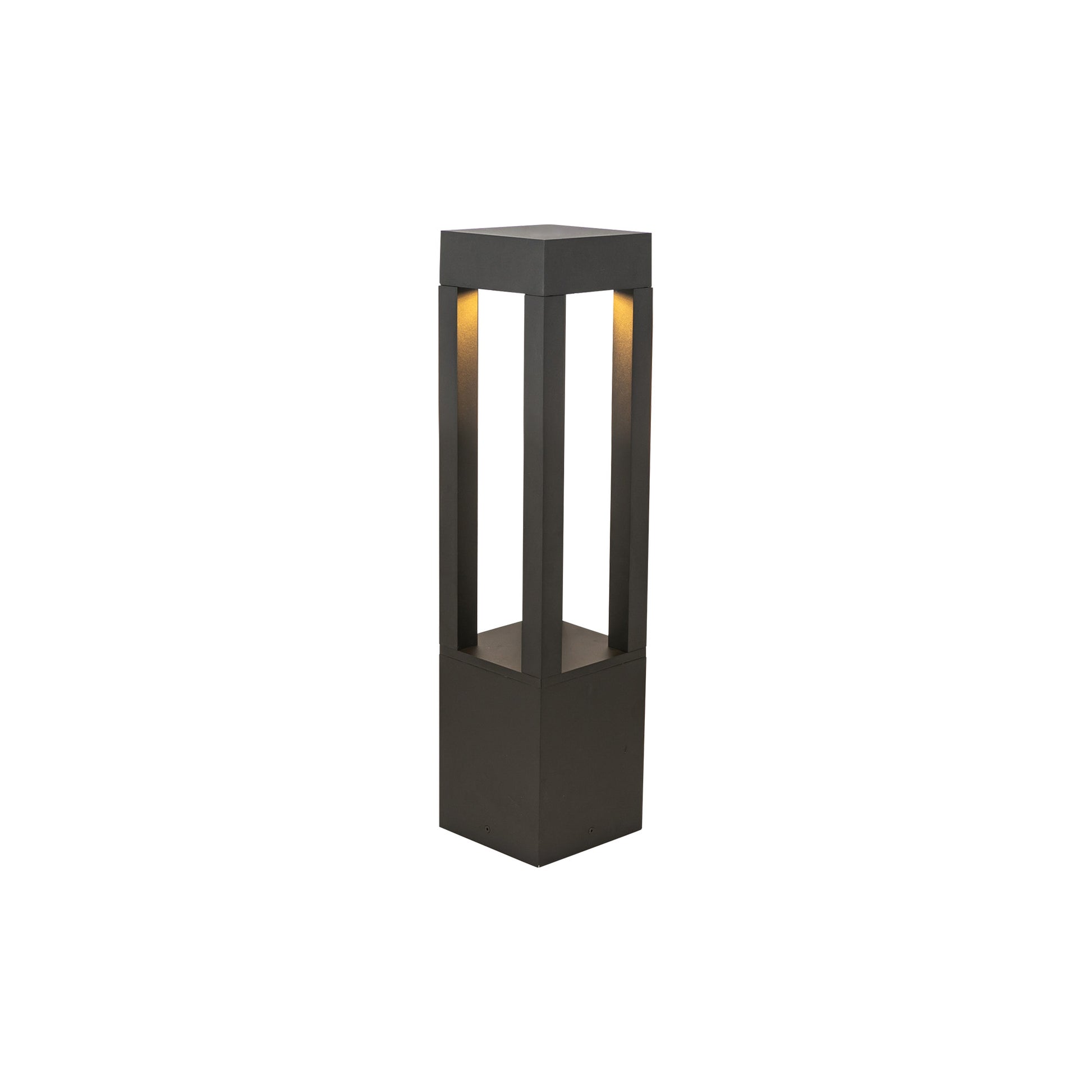 Napa 24-in Black LED Exterior Bollard