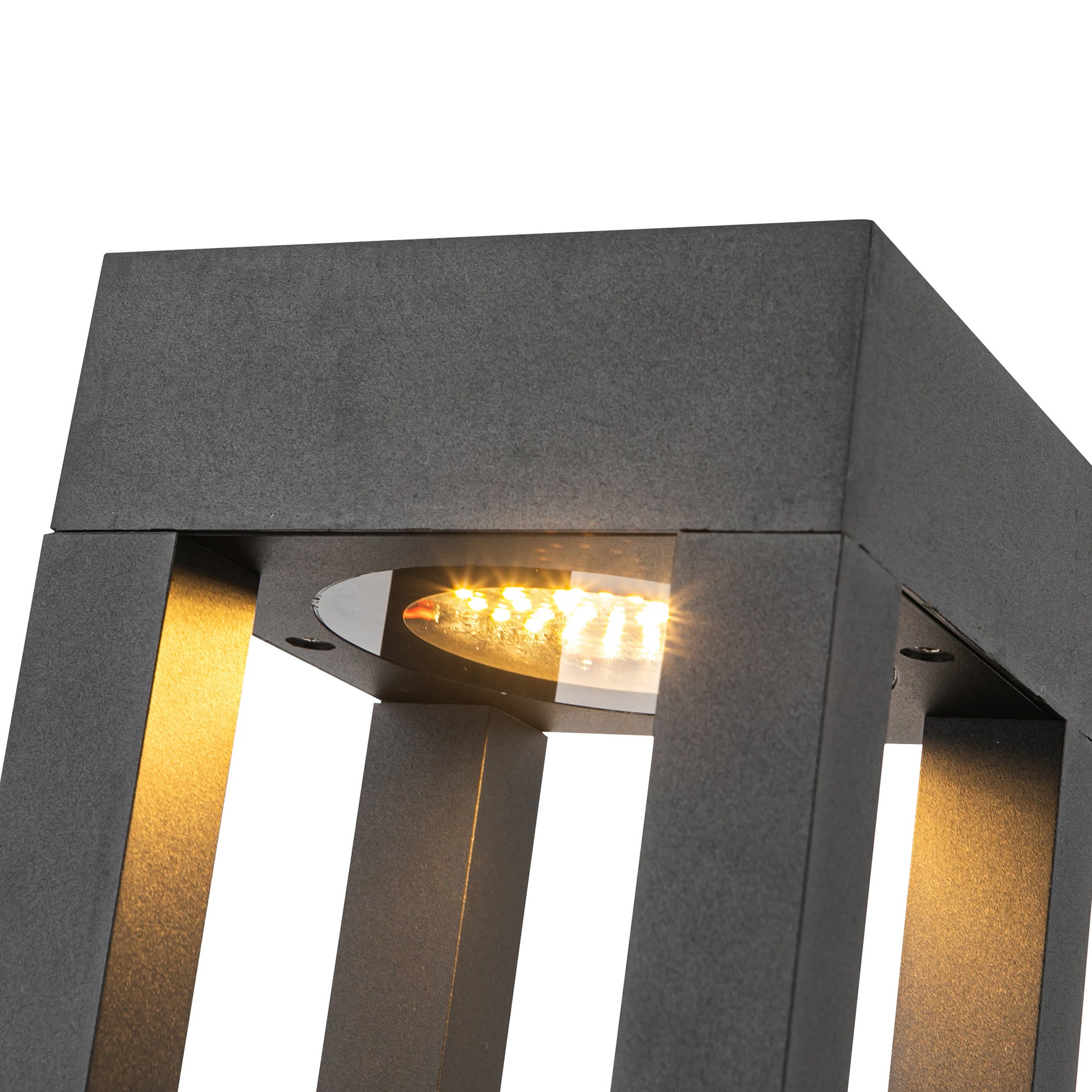 Napa 24-in Black LED Exterior Bollard