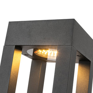Napa 24-in Black LED Exterior Bollard