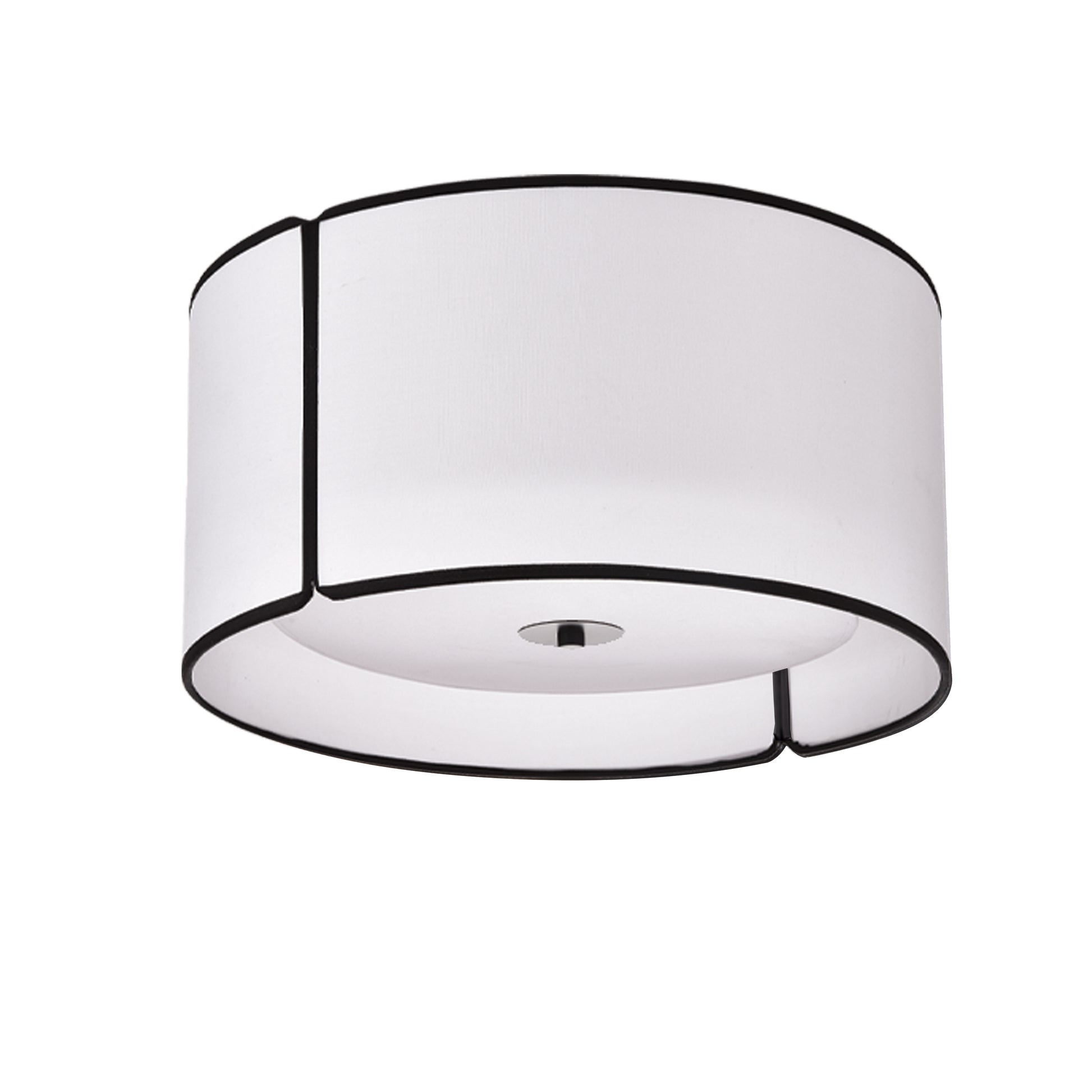 Notched Drum 3LT Flush Mount
