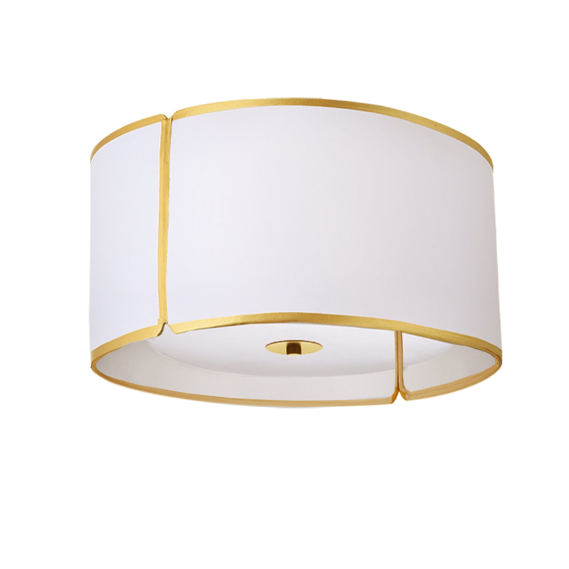 Notched Drum 3LT Flush Mount