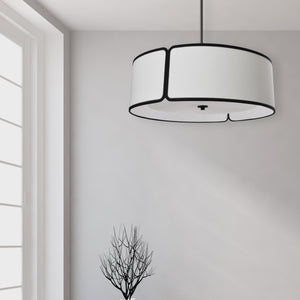 Notched Drum 4LT Pendant