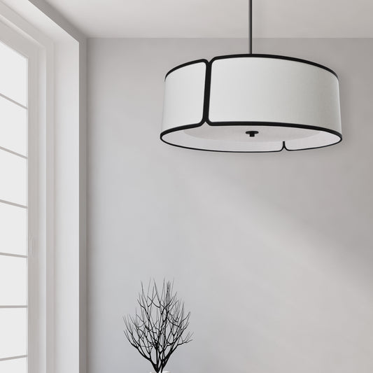 Notched Drum 4LT Pendant