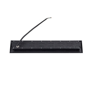 Newport 20-in Gray LED Exterior Wall/Step Lights