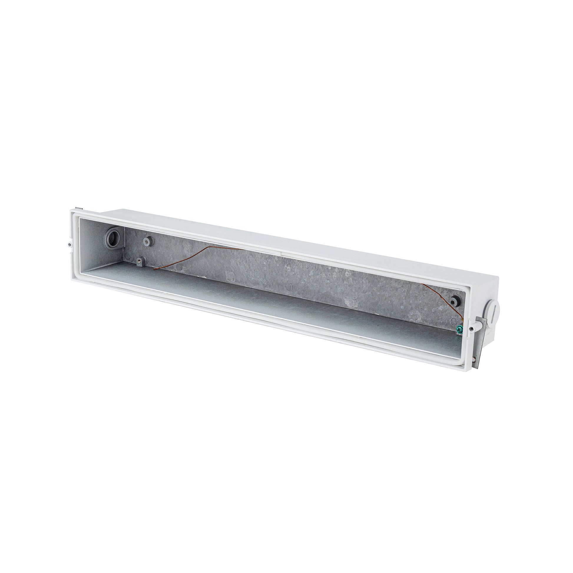 Newport 20-in N/A LED Exterior Wall/Step Light Back Box