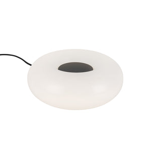 Nimbus 8-in Vintage Brass/Opal Glass LED Table Lamp