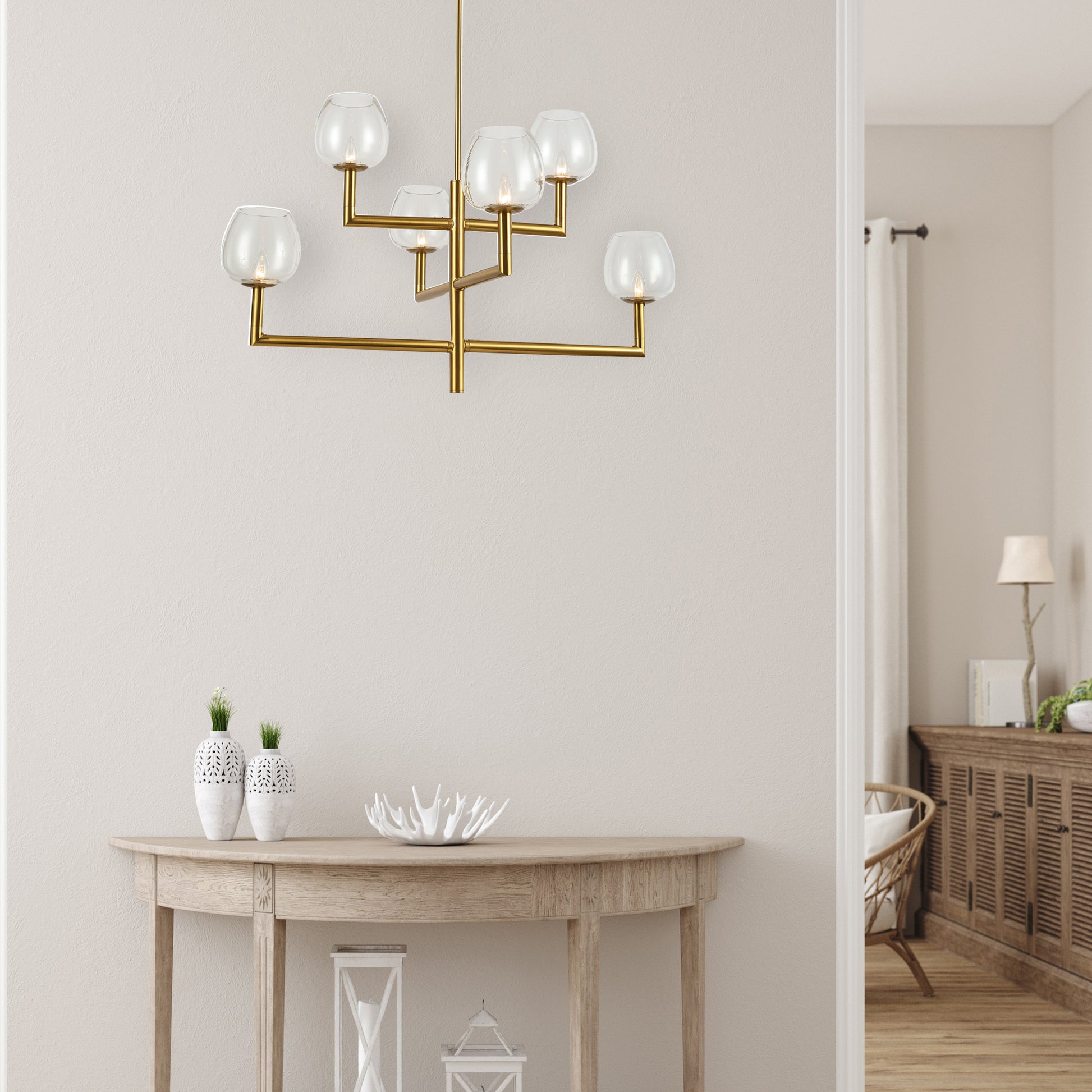 Nora 6LT Chandelier