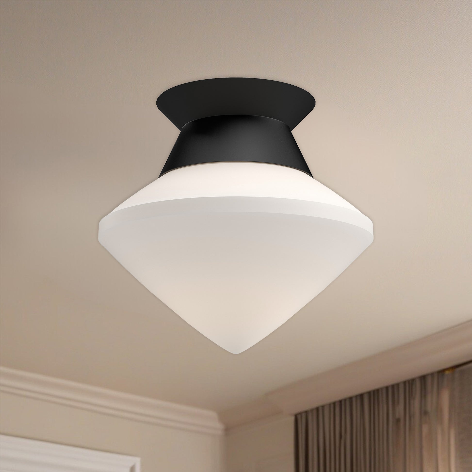 Nora 8-in Flush Mount