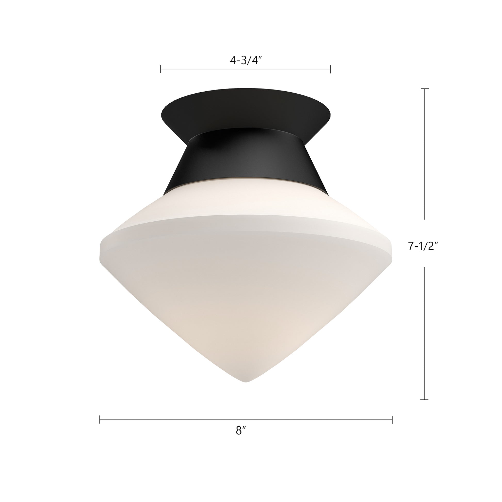 Nora 8-in Flush Mount