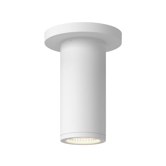 Nordic 6-in (2-in Dia.) Black LED Exterior Ceiling