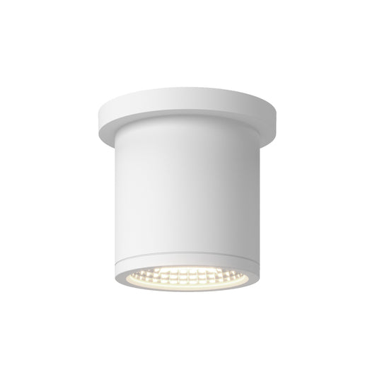 Nordic 4-in (3-in Dia.) Black LED Exterior Ceiling
