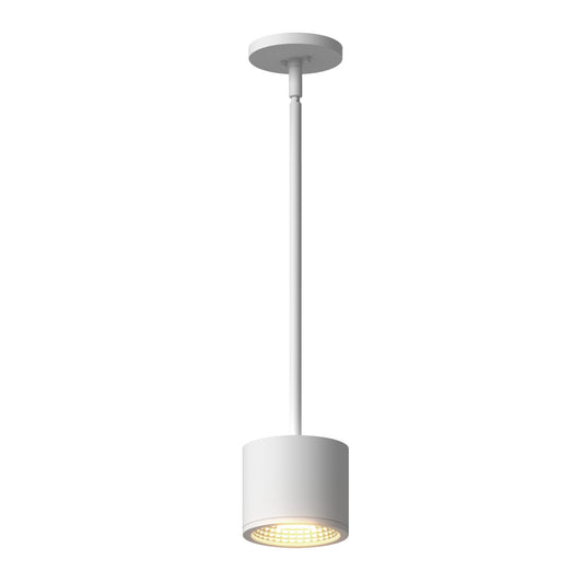 Nordic 4-in (5-in Dia.) Black LED Exterior Pendant