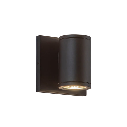 Nordic 4-in (2-in Dia.) Black LED Exterior Wall
