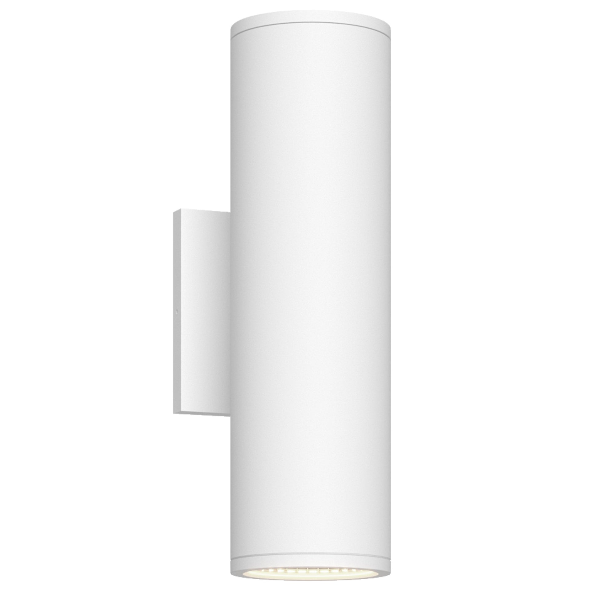 Nordic 12-in (3-in Dia.) Black LED Exterior Wall