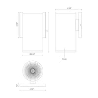 Nordic Exterior Wall Sconce