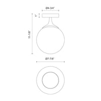 Nouveau Flush Mount