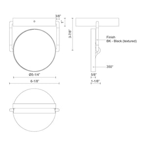 Novel Semi-Flush Mount