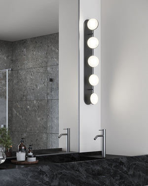 Novel 37-in Black LED Vanity