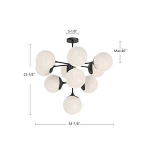 Nouveau Chandelier