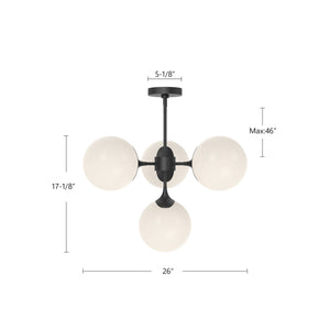 Nouveau Chandelier